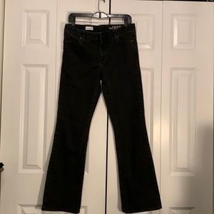 Gap 1969 black bootleg jeans size 30r